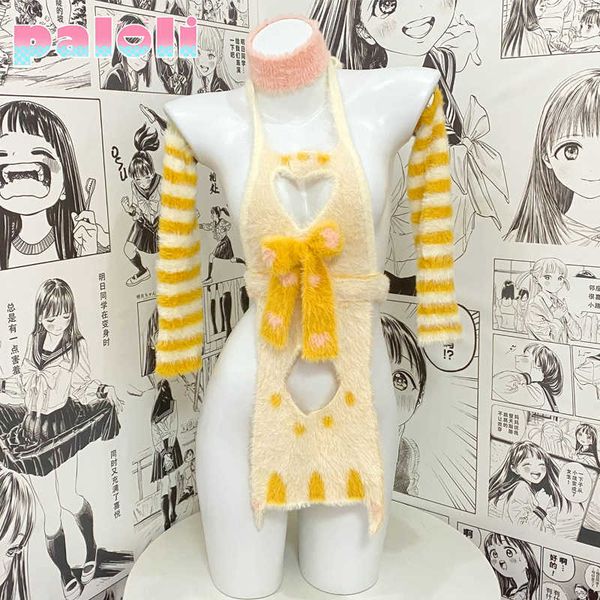 set paloli lingerie cat cosplay costume yellow open chest cat apron sweater kawaii hollow out catwoman suit anime clothes 2022hkd230703, Black;white
set paloli lingerie cat cosplay costume yellow open chest cat apron sweater kawaii hollow out catwoman suit anime clothes 2022hkd230703, Black;white