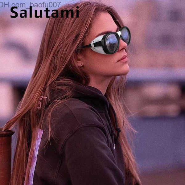 sunglasses sunglasses pu leather frame punk sunglasses for men luxury brand black steampunk round eyewear women vintage rivet button sun gla, White;black
sunglasses sunglasses pu leather frame punk sunglasses for men luxury brand black steampunk round eyewear women vintage rivet button sun gla, White;black