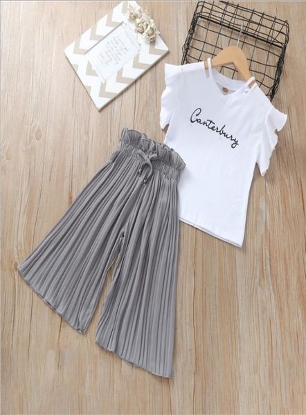 baby girls summer sweet clothing 2019 ins childrens letter printed tshirt and ruffle wide leg pants 2 pieces set kids fashion set2538289, White
baby girls summer sweet clothing 2019 ins childrens letter printed tshirt and ruffle wide leg pants 2 pieces set kids fashion set2538289, White