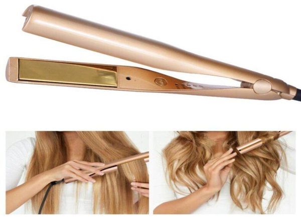 2 in 1 hair curler straightening machine styling professional titanium electric hairstraighteners roller styler curlertoo5185167, Black
2 in 1 hair curler straightening machine styling professional titanium electric hairstraighteners roller styler curlertoo5185167, Black