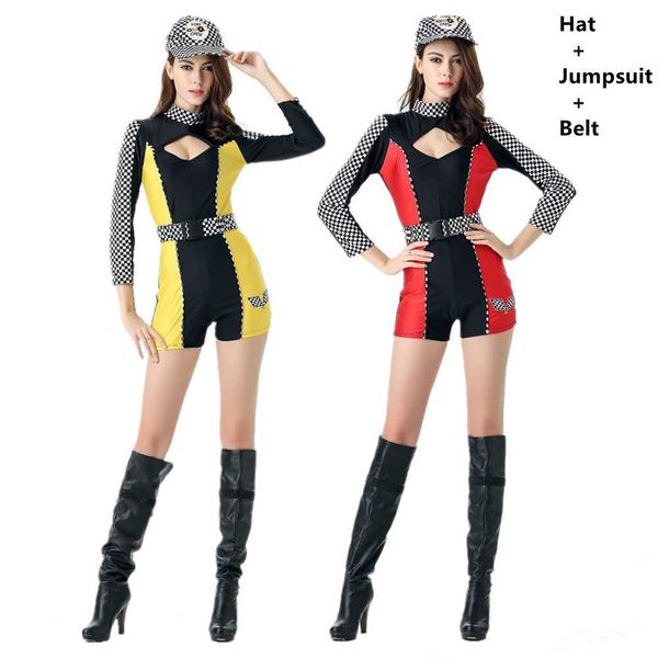 set race car driver girl long sleeve jumpsuit cosplay racer cheerleading costume clubwear outfithkd230703, Black;white
set race car driver girl long sleeve jumpsuit cosplay racer cheerleading costume clubwear outfithkd230703, Black;white