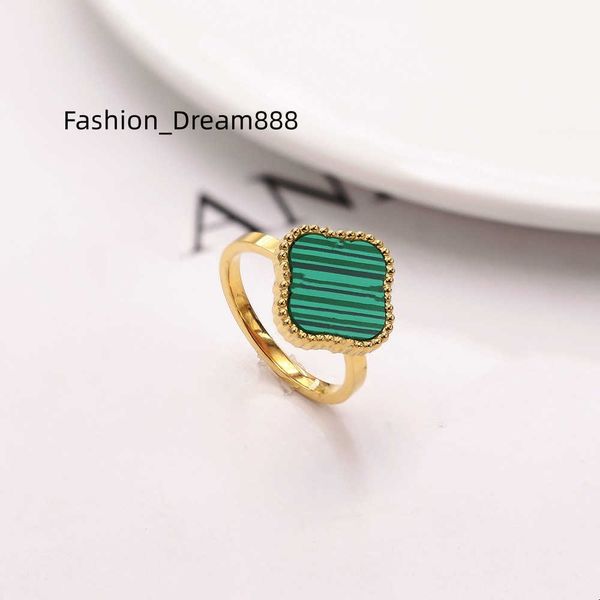 luxury classic 4/four leaf clover charm ring designer 18k gold shell for girl wedding mother' day fashion jewelry women gift, Silver
luxury classic 4/four leaf clover charm ring designer 18k gold shell for girl wedding mother' day fashion jewelry women gift, Silver