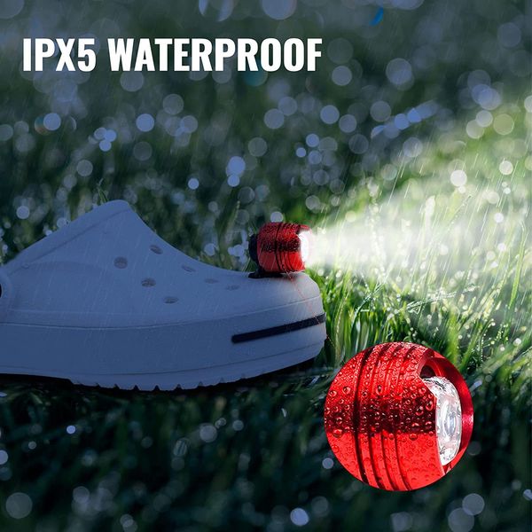 headlights for crocs led light ipx5 waterproof shoes lights outdoor camping hiking accessories portable led light glow
headlights for crocs led light ipx5 waterproof shoes lights outdoor camping hiking accessories portable led light glow