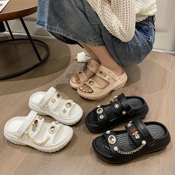 slippers summer women slippers wedge platform beach slides fashion high heels designer sandals female casual outdoor sport ladies shoes 2307, Black
slippers summer women slippers wedge platform beach slides fashion high heels designer sandals female casual outdoor sport ladies shoes 2307, Black