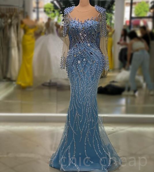 2023 aso ebi mermaid sky blue prom dress beaded crystals evening formal party second reception birthday bridesmaid engagement gowns dresses, Black
2023 aso ebi mermaid sky blue prom dress beaded crystals evening formal party second reception birthday bridesmaid engagement gowns dresses, Black