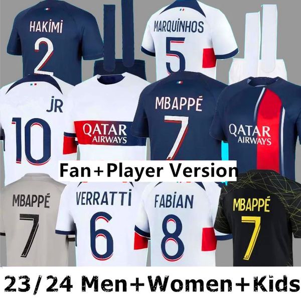 2023 2024 paris mbappe #7 soccer jerseys hakimi home away fans player 22 23 24 stadium psgs maillots de football shirt marquinhos verratti i, Black;yellow
2023 2024 paris mbappe #7 soccer jerseys hakimi home away fans player 22 23 24 stadium psgs maillots de football shirt marquinhos verratti i, Black;yellow