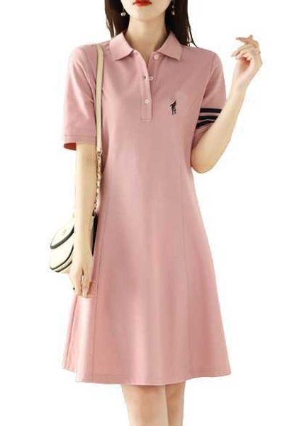 basic casual dresses 2023 summer luxury designer embroidered dress polo neck a-line skirt mid-length mini polo casual skirt size -xxxl, Black;gray
basic casual dresses 2023 summer luxury designer embroidered dress polo neck a-line skirt mid-length mini polo casual skirt size -xxxl, Black;gray