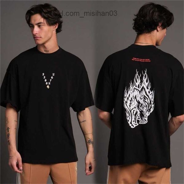 men's t-shirts summer men loose t shirt fashion gym running tshirts fitness short sleeve cotton casual tees mens oversize clothing z23, White;black
men's t-shirts summer men loose t shirt fashion gym running tshirts fitness short sleeve cotton casual tees mens oversize clothing z23, White;black