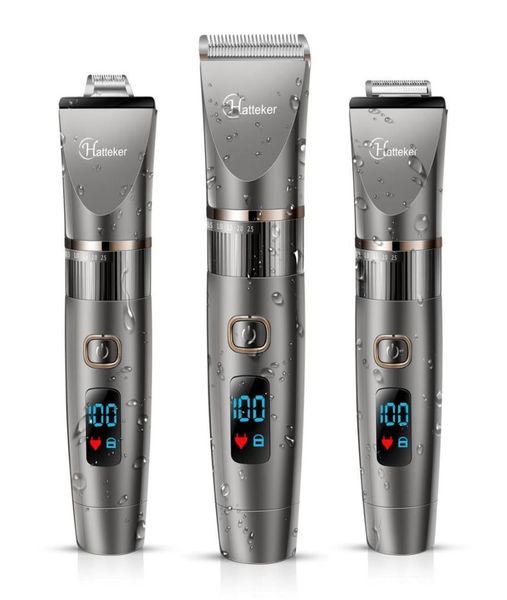 hatteker 3in1 professional hair clipper waterproof hair trimmer men grooming kit ceramic blade male led display haircut machine4873296
hatteker 3in1 professional hair clipper waterproof hair trimmer men grooming kit ceramic blade male led display haircut machine4873296