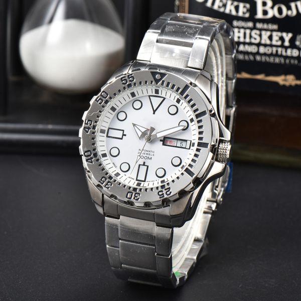 2023 new luxury men's watch aaa automatic mechanical fashion classic style stainless steel waterproof luminous sapphire montres men, Slivery;brown
2023 new luxury men's watch aaa automatic mechanical fashion classic style stainless steel waterproof luminous sapphire montres men, Slivery;brown