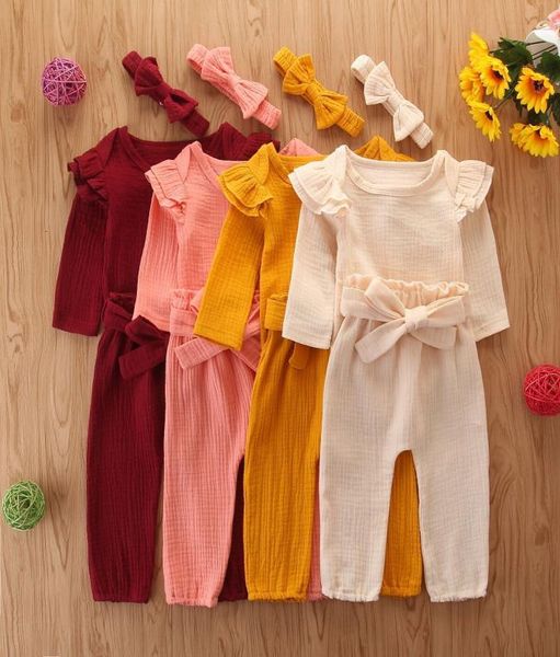 kids clothing sets girls boys outfits children flying sleeve romperpants with headbands 3pcsset spring autumn baby clothes c17755034650, White
kids clothing sets girls boys outfits children flying sleeve romperpants with headbands 3pcsset spring autumn baby clothes c17755034650, White