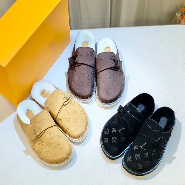 fashion designer slippers sheepskin classic women's boots winter mule women's super mini flat shoes suede upper comfortable autumn, Black
fashion designer slippers sheepskin classic women's boots winter mule women's super mini flat shoes suede upper comfortable autumn, Black