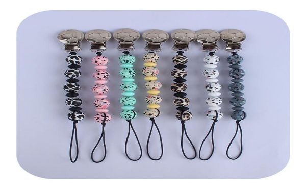 football pacifier clip baby creative soothing leopard print silicone bead teether pacifier holder antidrop chain dummy clip m29307292634
football pacifier clip baby creative soothing leopard print silicone bead teether pacifier holder antidrop chain dummy clip m29307292634