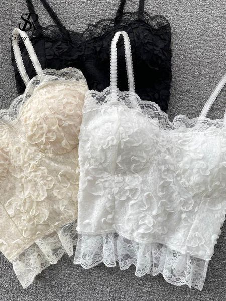 t-shirt singreiny lace strapless camisole women outwear laceup design backless fashion streetwear 2023 sleeveless short, White
t-shirt singreiny lace strapless camisole women outwear laceup design backless fashion streetwear 2023 sleeveless short, White
