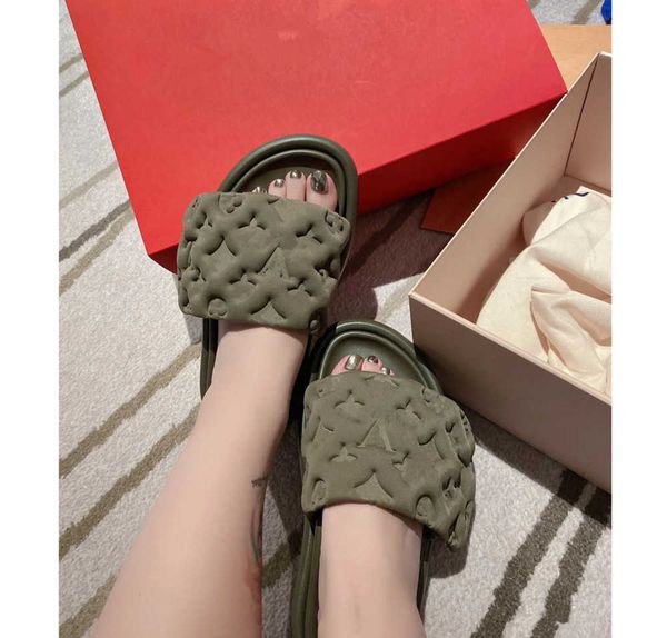 paris 2023 summer sandal women genuine leather beach slippers hook flat slides outside flip flops designer shoes velcro tape sandalias pool, Black
paris 2023 summer sandal women genuine leather beach slippers hook flat slides outside flip flops designer shoes velcro tape sandalias pool, Black