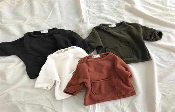 jk korean style ins little boys girls sweatshirts designer pockets spring autumn fashions children bountique clothes sweate5730843, Black
jk korean style ins little boys girls sweatshirts designer pockets spring autumn fashions children bountique clothes sweate5730843, Black