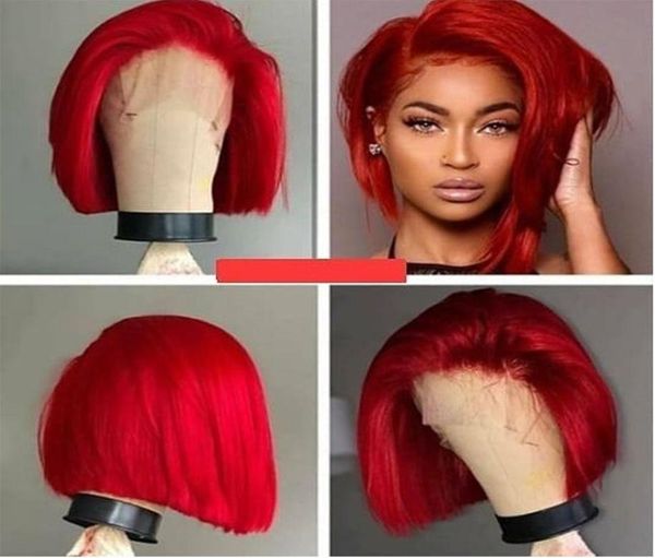 short bob red straight lace front human hair wig preplucked hairline peruvian remy burgundy wig with baby hair9918517, Black
short bob red straight lace front human hair wig preplucked hairline peruvian remy burgundy wig with baby hair9918517, Black