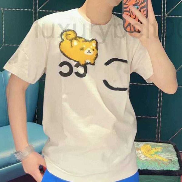 men's t-shirts designer new summer cartoon print and women's loose relaxed round neck tee ersq, White;black
men's t-shirts designer new summer cartoon print and women's loose relaxed round neck tee ersq, White;black