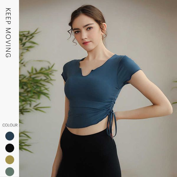 summer yoga suit fitness suit yoga sports women's guangzhou high elastic thin quick drying short sleeve running t-shirt, White;red
summer yoga suit fitness suit yoga sports women's guangzhou high elastic thin quick drying short sleeve running t-shirt, White;red