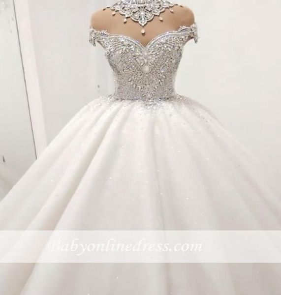 new luxury major beading crystals high neck a line wedding dresses 2019 capped sleeves custom made wedding bridal gowns2896575, White
new luxury major beading crystals high neck a line wedding dresses 2019 capped sleeves custom made wedding bridal gowns2896575, White
