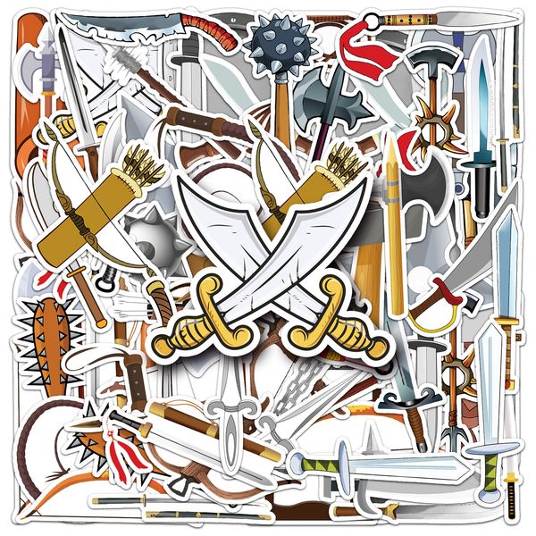 71pcs cold weapon stickers pack waterproof vinyl stickers non-random for car bike luggage lapskateboard scrapbook water bottle decal
71pcs cold weapon stickers pack waterproof vinyl stickers non-random for car bike luggage lapskateboard scrapbook water bottle decal