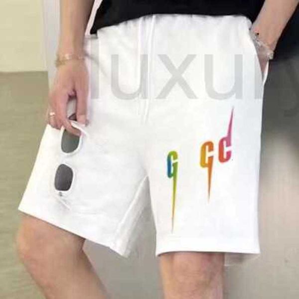 men's shorts designer high end printed men women elastic woven pants, casual versatile loose shorts awqt, White;black
men's shorts designer high end printed men women elastic woven pants, casual versatile loose shorts awqt, White;black