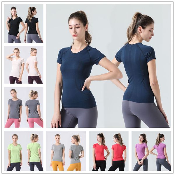 women yoga t-shirts womens t-shirt high-elastic breathable running quick drying seamless short sleeve sport-cycling gym wear jogging fitness
women yoga t-shirts womens t-shirt high-elastic breathable running quick drying seamless short sleeve sport-cycling gym wear jogging fitness