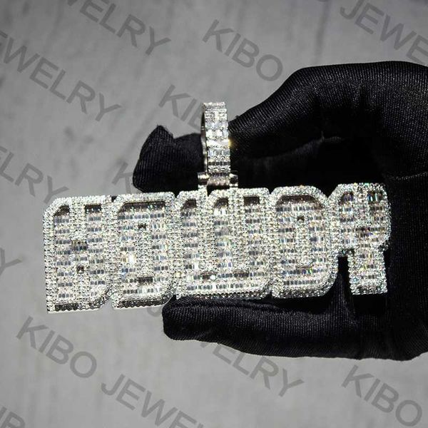 hiphop iced out jewelry 925 sterling moissanite diamond custom men pendant, Silver
hiphop iced out jewelry 925 sterling moissanite diamond custom men pendant, Silver