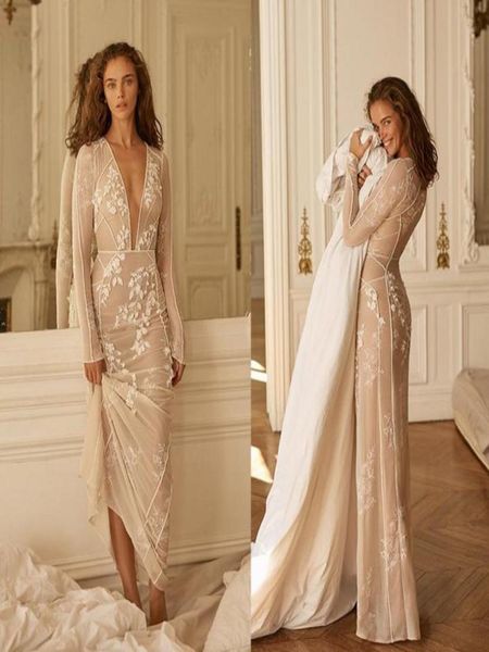 2020 liz martinez mermaid wedding dresses v neck lace appliques long sleeve trumpet wedding dress boho beach bridal gowns vestidos9865745, White
2020 liz martinez mermaid wedding dresses v neck lace appliques long sleeve trumpet wedding dress boho beach bridal gowns vestidos9865745, White