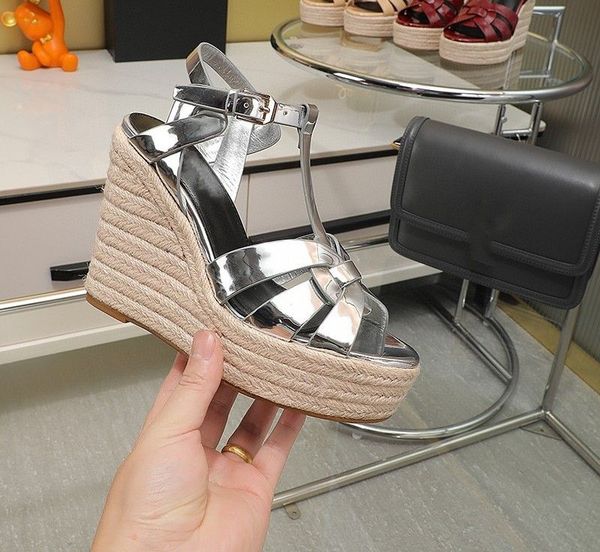 platform sandals straw woven wedge ankle strap chunky heels block heel 110mm open toe toe dress shoe women luxury designers sandal shoe, Black
platform sandals straw woven wedge ankle strap chunky heels block heel 110mm open toe toe dress shoe women luxury designers sandal shoe, Black