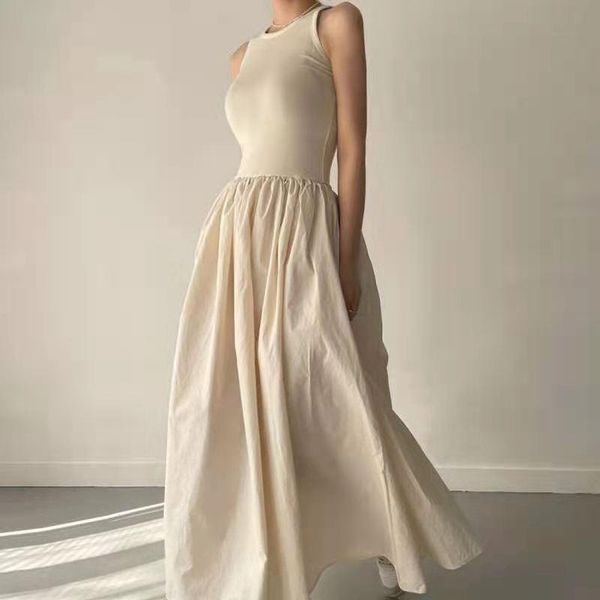 dresses chic korean summer casual patch round sleeveless black vest dress women big swing maxi vestido de mujer 2023 new, Black;gray
dresses chic korean summer casual patch round sleeveless black vest dress women big swing maxi vestido de mujer 2023 new, Black;gray
