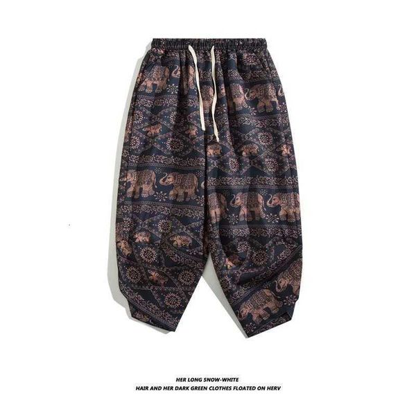 step into printed capris men's summer china-chic new linen casual shorts thin beach pants, White;black
step into printed capris men's summer china-chic new linen casual shorts thin beach pants, White;black