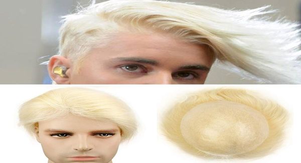 men039s toupee blonde color 613 straight remy human hair wigs whole skin pu all hand made size 10x8 hair replacement1031325, Black
men039s toupee blonde color 613 straight remy human hair wigs whole skin pu all hand made size 10x8 hair replacement1031325, Black