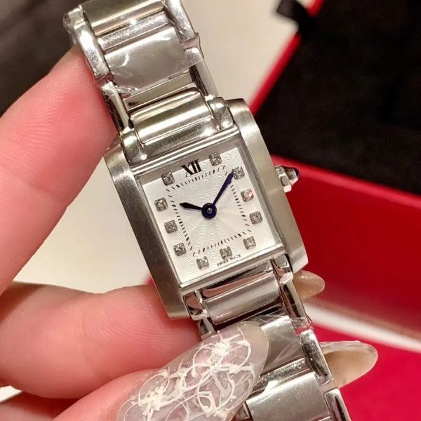 u1 aaa classic women's quartz watch square tank series must dial literally inlaid diamond scale waterproof sapphire stainless steel ult, Slivery;golden
u1 aaa classic women's quartz watch square tank series must dial literally inlaid diamond scale waterproof sapphire stainless steel ult, Slivery;golden