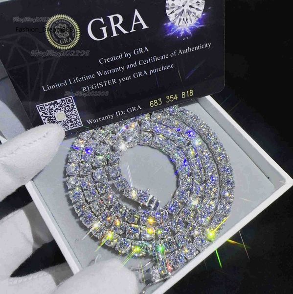 pendant necklaces fashion jewelry hip hop necklace pass diamond tester 5mm vvs moissanite iced out tennis chain for men women, Silver
pendant necklaces fashion jewelry hip hop necklace pass diamond tester 5mm vvs moissanite iced out tennis chain for men women, Silver