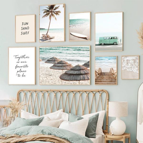 jeans tropical sea beach waves poster coconut tree bridge truck canvas painting nordic living room wall art pictures for home decor, Blue
jeans tropical sea beach waves poster coconut tree bridge truck canvas painting nordic living room wall art pictures for home decor, Blue