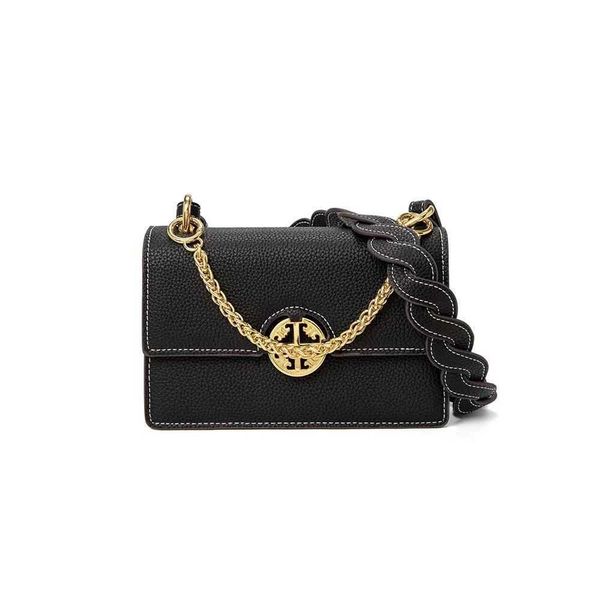 tb armpit bag new leather wide shoulder belt casual cross body chain