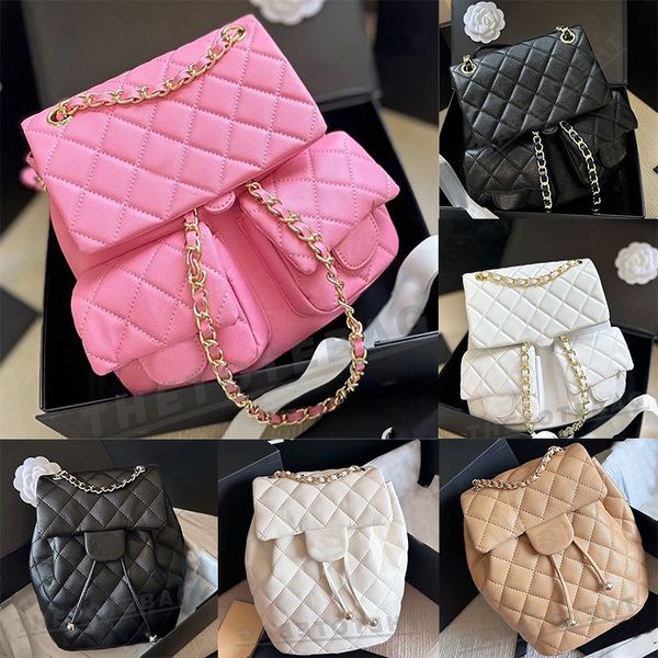23s mini duma backpack designer luxury woman classic double chain shoulder bag caviar quilted leather cc backpacks handbag purse
23s mini duma backpack designer luxury woman classic double chain shoulder bag caviar quilted leather cc backpacks handbag purse