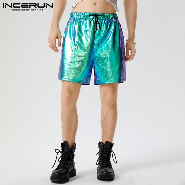 men's shorts casual party incerun mens sparkling fabric dual color fashion well fitting male rubber waist s5xl 230703, White;black
men's shorts casual party incerun mens sparkling fabric dual color fashion well fitting male rubber waist s5xl 230703, White;black