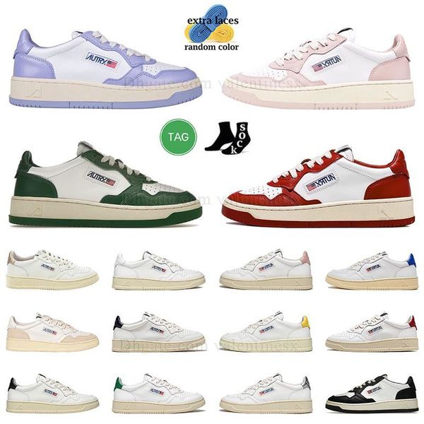 luxury autries niche casual shoes usa medalist leather low sneaker women sneakers triple white black pink red silver azure blue pink fashion
luxury autries niche casual shoes usa medalist leather low sneaker women sneakers triple white black pink red silver azure blue pink fashion