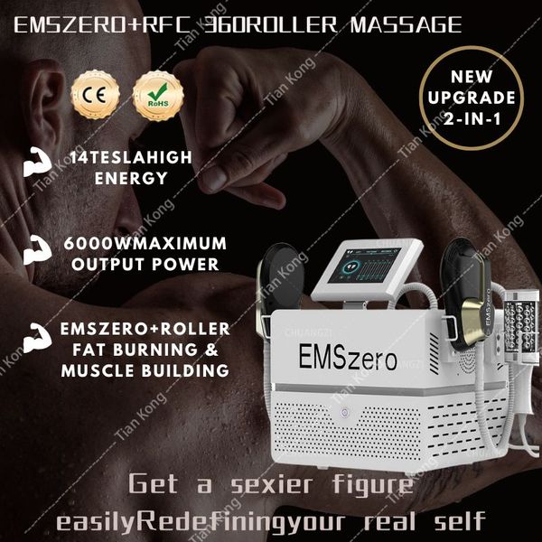 2023 new emszero 2-in-1 5d roller non invasive mechanical compression micro vibration+infrared tightening muscle neo rf massage muscle stimu
2023 new emszero 2-in-1 5d roller non invasive mechanical compression micro vibration+infrared tightening muscle neo rf massage muscle stimu