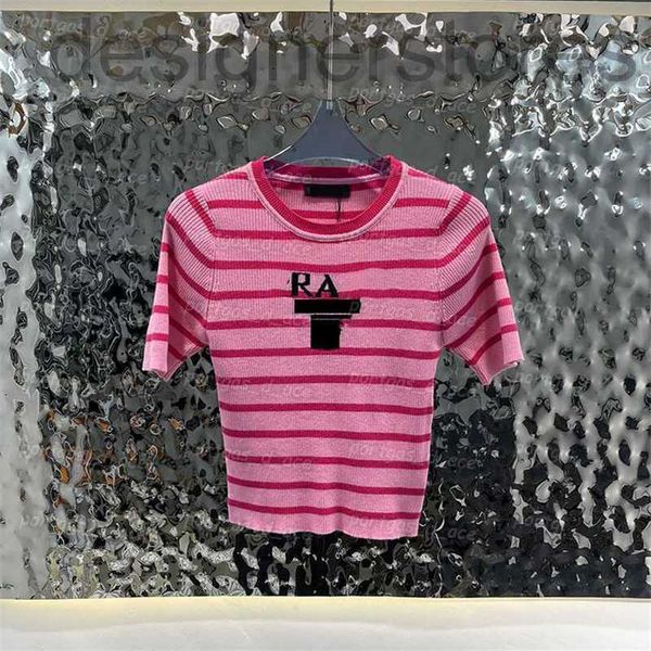 women's t-shirt designer striped women t shirts short sleeve knit jumper fashion summber round neck s3e3 lsy8, White
women's t-shirt designer striped women t shirts short sleeve knit jumper fashion summber round neck s3e3 lsy8, White