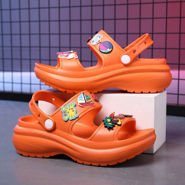 slippers summer women sandals korean wedge platform casual high heels ladies shoes outdoor beach peep toewomen's slippers 230703, Black
slippers summer women sandals korean wedge platform casual high heels ladies shoes outdoor beach peep toewomen's slippers 230703, Black