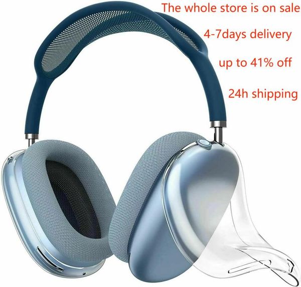 for airpods max air pro 2 3 2nd generation headband headphone accessories transparent solid silicone waterproof protective case air maxs hea
for airpods max air pro 2 3 2nd generation headband headphone accessories transparent solid silicone waterproof protective case air maxs hea