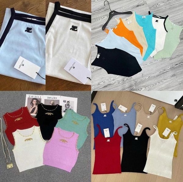 courreges womens tanks beads knitted vest sleeveless sweater tank casual t-shirt short sleeved l39t#, White
courreges womens tanks beads knitted vest sleeveless sweater tank casual t-shirt short sleeved l39t#, White