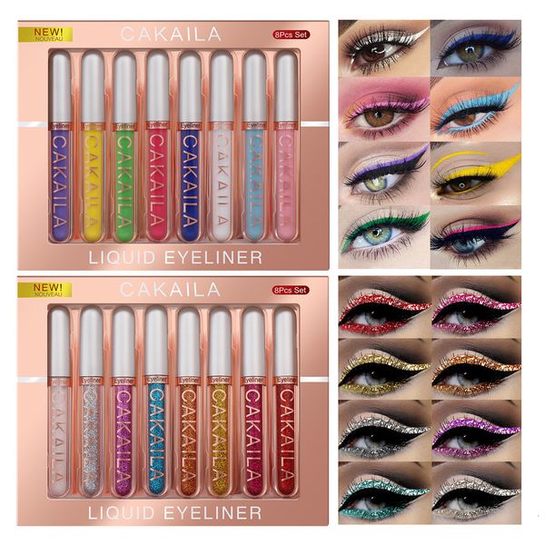 eye shadowliner combination matte eyeliner set or glitter shine liner kit 8pcsbox color makeup colorful eyelid cosmetics liquid colored gel
eye shadowliner combination matte eyeliner set or glitter shine liner kit 8pcsbox color makeup colorful eyelid cosmetics liquid colored gel