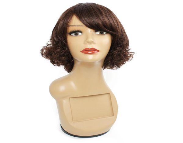 color 4 dark brown capless wig 12 inch curly wigs brazilian indian peruvian malaysian human hair5678150, Black;brown
color 4 dark brown capless wig 12 inch curly wigs brazilian indian peruvian malaysian human hair5678150, Black;brown