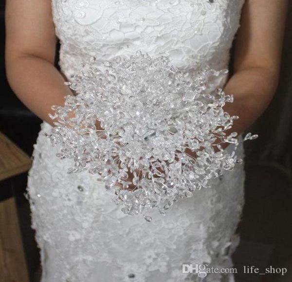 new bridal wedding bouquet party decorations gauze hand holding flower clear acrylic beads artificial flowers dhyz024404244
new bridal wedding bouquet party decorations gauze hand holding flower clear acrylic beads artificial flowers dhyz024404244