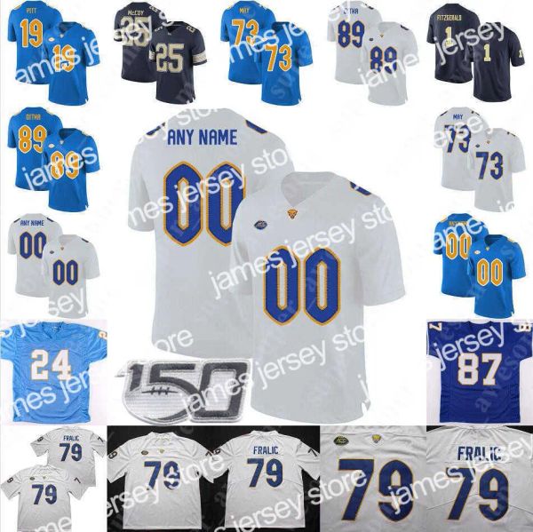 custom american college football wear pittsburgh panthers jersey chris doleman 89 mike ditka 25 lesean mccoy 13 dan marino 97 jabaal sheard, Black
custom american college football wear pittsburgh panthers jersey chris doleman 89 mike ditka 25 lesean mccoy 13 dan marino 97 jabaal sheard, Black