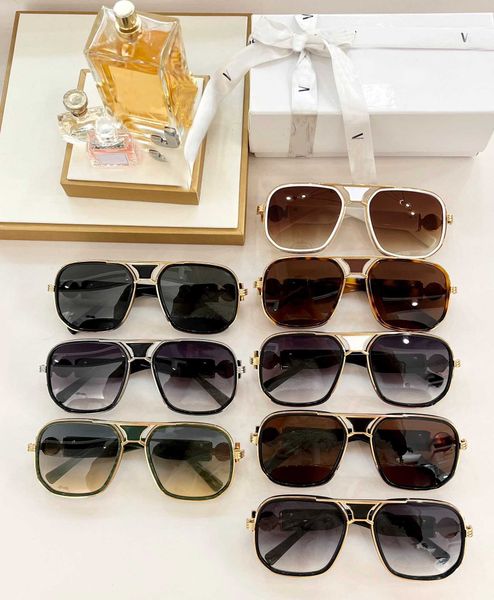 fashion designer high-end sunglasses classic luxurios eyeglasses goggle outdoor beach sun glasses for man woman 7 color optional, White;black
fashion designer high-end sunglasses classic luxurios eyeglasses goggle outdoor beach sun glasses for man woman 7 color optional, White;black